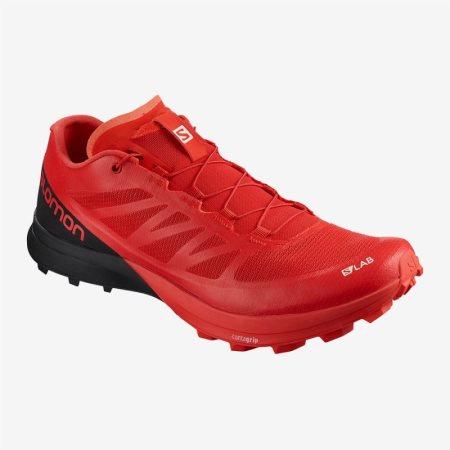 Salomon S/LAB SENSE 7 SG Mens Trail Running Shoes Red | Salomon South Africa